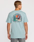 Billabong Men's Sundown A/Div T-Shirt in Dusty Blue full view