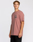 Billabong Men's Portal Premium T-Shirt in Dusty Rose front
