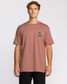 Billabong Men's Portal Premium T-Shirt in Dusty Rose flat lay