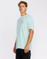Billabong Men's Crayon Wave Premium T-Shirt in Sea Glass side view