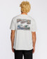 Billabong Men's Crayon Wave Premium T-Shirt in Off White back view