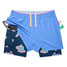 Chubbies Boys' Ultimate Training Shorts in The Bluebells - Bright Blue