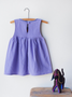 Jitana Toddlers' Jardinita Dress in Lilac