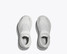 Hoka Little Kids' Clifton 10 Running Shoes White back view