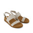TOMS Women's Marin Strap Sandals Natural Tan side view