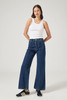 Rolla's Sailor Scoop Jeans Pacific Blue full length