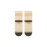 The Stance Marled Stripe Quarter Socks in Ivory and Blue
