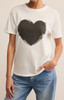 Z Supply Women's Love Boyfriend Tee in Sea Salt
