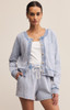 Z Supply Women's Daily Knit Denim Cardigan in Washed Indigo Z Supply Women's Daily Knit Denim Cardigan in Washed Indigo