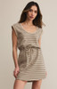 Z Supply Women's Dayshift Cotton Striped Mini Dress in Retreat Z Supply Women's Dayshift Cotton Striped Mini Dress in Retreat