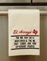 El Arroyo Tea Towel Two Different People