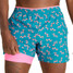 Chubbies Men's Ultimate Training Hidden Liner Shorts in Twist and Squiggle