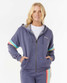 Rip Curl Women's Surf Revival Hooded Jacket in Blue Rip Curl Women's Surf Revival Hooded Jacket in Blue