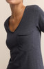 Z Supply Women's Modern Pocket Tee in Eclipse