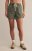 Z Supply Women's Hunter Knit Shorts in Hunter Green Z Supply Women's Hunter Knit Shorts in Hunter Green