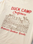 Duck Camp Men's Quail Field Tee in Ivory