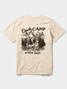 Duck Camp Men's DC Outgood Tee in Ivory Duck Camp Men's DC Outgood Tee in Ivory