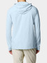 Duck Camp Men's Hybrid Guide Hoodie in Ice Water fit view