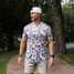 The Burlebo Men's Camo Go To Tee in Vintage Camo