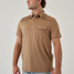 Burlebo Men's Pearl Snap Performance Polo Mallards front