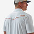 Burlebo Men's Pearl Snap Performance Polo in Redfish