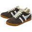 Gola Women's Elan Sneakers Mocha and White three-quarter view