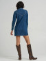 Wrangler Women's Piped Shirt Dress detail view
