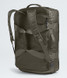 The North Face Base Camp 42L Voyager Duffel Bag New Taupe Green TNF Black detail