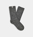 Ugg Women's Darcy Cozy Socks Charcoal Grey