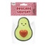 Avocado Squishy Stress Ball avocado green detail view