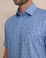 Southern Tide Men's Driver I'll Have an Old Fashioned Printed Polo in Ocean Channel