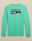 Southern Tide Men's ST Golf Badge Long Sleeve T-Shirt in Turtle Green Southern Tide Men's ST Golf Badge Long Sleeve T-Shirt in Turtle Green