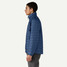 Patagonia Men's Nano Puff Jacket in Cement Blue full view