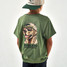 Burlebo Boys' Mallard Camo Dog Tee in Heather Olive Burlebo Boys' Mallard Camo Dog Tee in Heather Olive