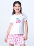 Lucky in Love Girls' Disco Cherry Tee Lucky in Love Girls' Disco Cherry Tee