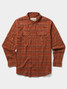 The Duck Camp Men's Camp Flannel Shirt in Red Plaid The Duck Camp Men's Camp Flannel Shirt in Red Plaid