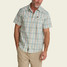 Howler Brothers Men's H Bar B Snapshirt in Prairie Plaid: Seafoam