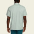 Howler Brothers Men's Ranchero Polo Seafoam back view
