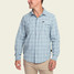 Howler Brothers Men's H Bar B Tech Long Sleeve Shirt in Kent Plaid : Iron Blue Howler Brothers Men's H Bar B Tech Long Sleeve Shirt in Kent Plaid : Iron Blue