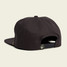 Howler Brothers Osprey Prey Snapback Hat in Black Twill front view