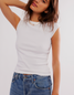 Free People Women's Ever Had Tee Ivory back view