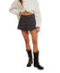 Free People Women's Paradise Found Menswear Plaid Skort in Storm Grey Combo Free People Women's Paradise Found Menswear Plaid Skort in Storm Grey Combo
