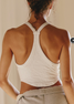 FP Movement Women's Day Dream Cami Tank in White detail view