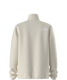 The North Face Girls Glacier 1/4 Zip Pullover in White Dune