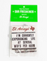 El Arroyo Car Air Freshener (2 Pack) WTFs Per Hour detail