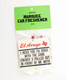 El Arroyo Car Air Freshener (2 Pack) Same Energy