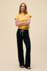 Daydreamer Women's Track Pants in Black Cnyx front view