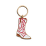 Brittany Paige Cowboy Boot Enamel Keychain detail