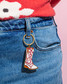 Brittany Paige Cowboy Boot Enamel Keychain lifestyle