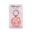 Brittany Paige Just A Girl Enamel Keychain GirlCake side view